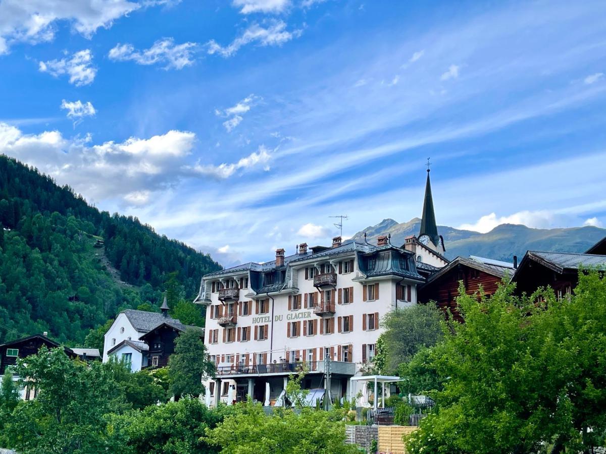 Du Glacier Boutique & Traditions Hotel Fiesch Kültér fotó