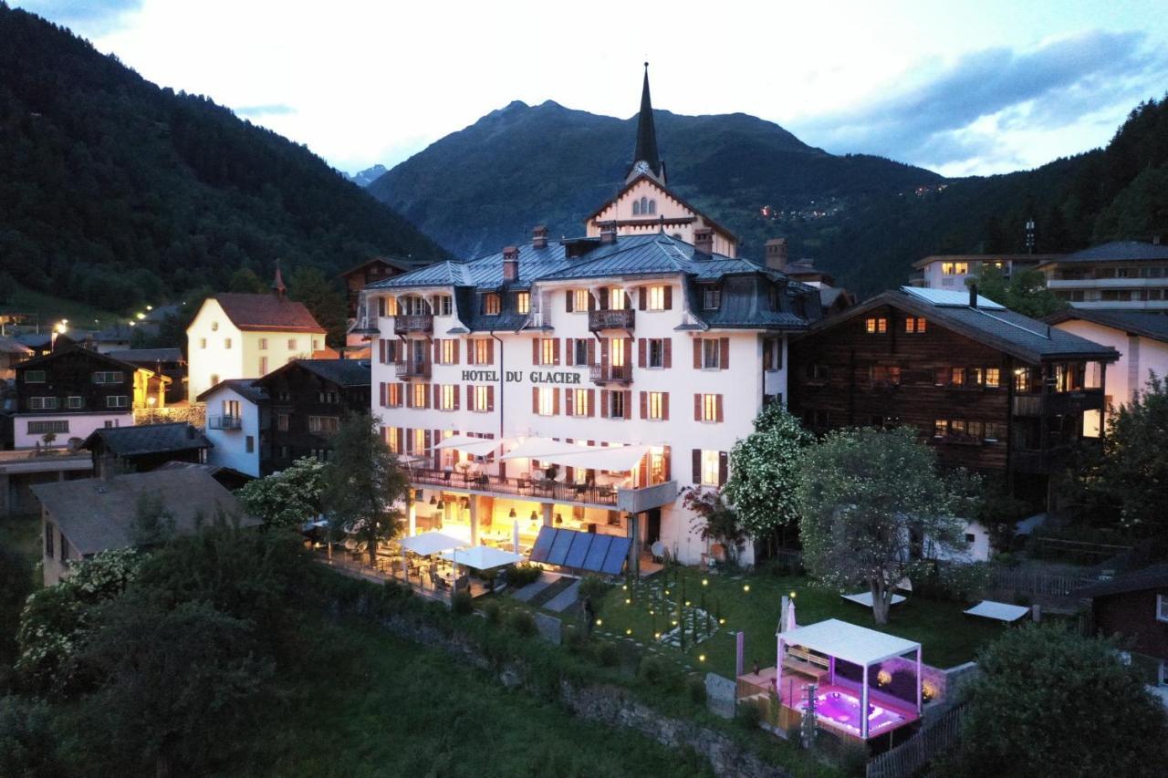 Du Glacier Boutique & Traditions Hotel Fiesch Kültér fotó